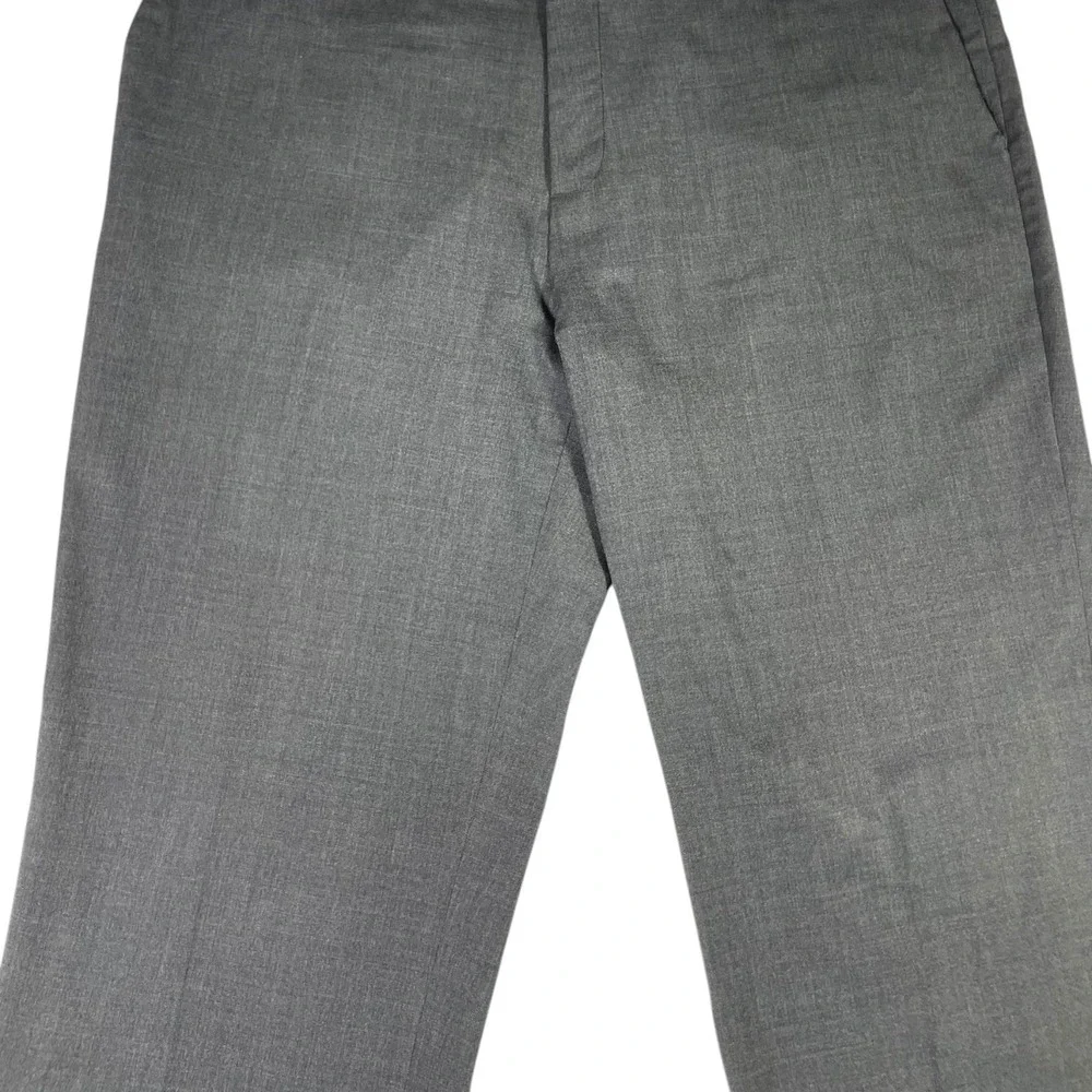 Adidas Adipure Golf Dress Pants Mens 40 Charcoal Gray Mid Rise Performance